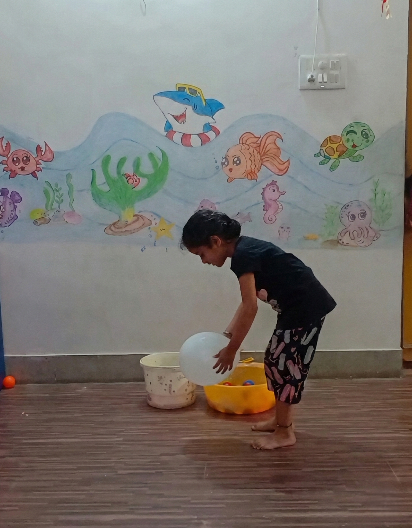 ball throwing activity