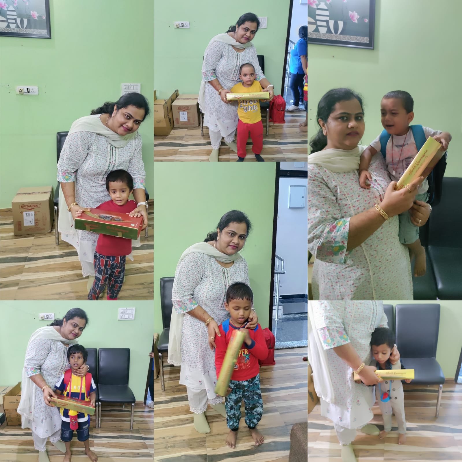 bright hearts, happy faces