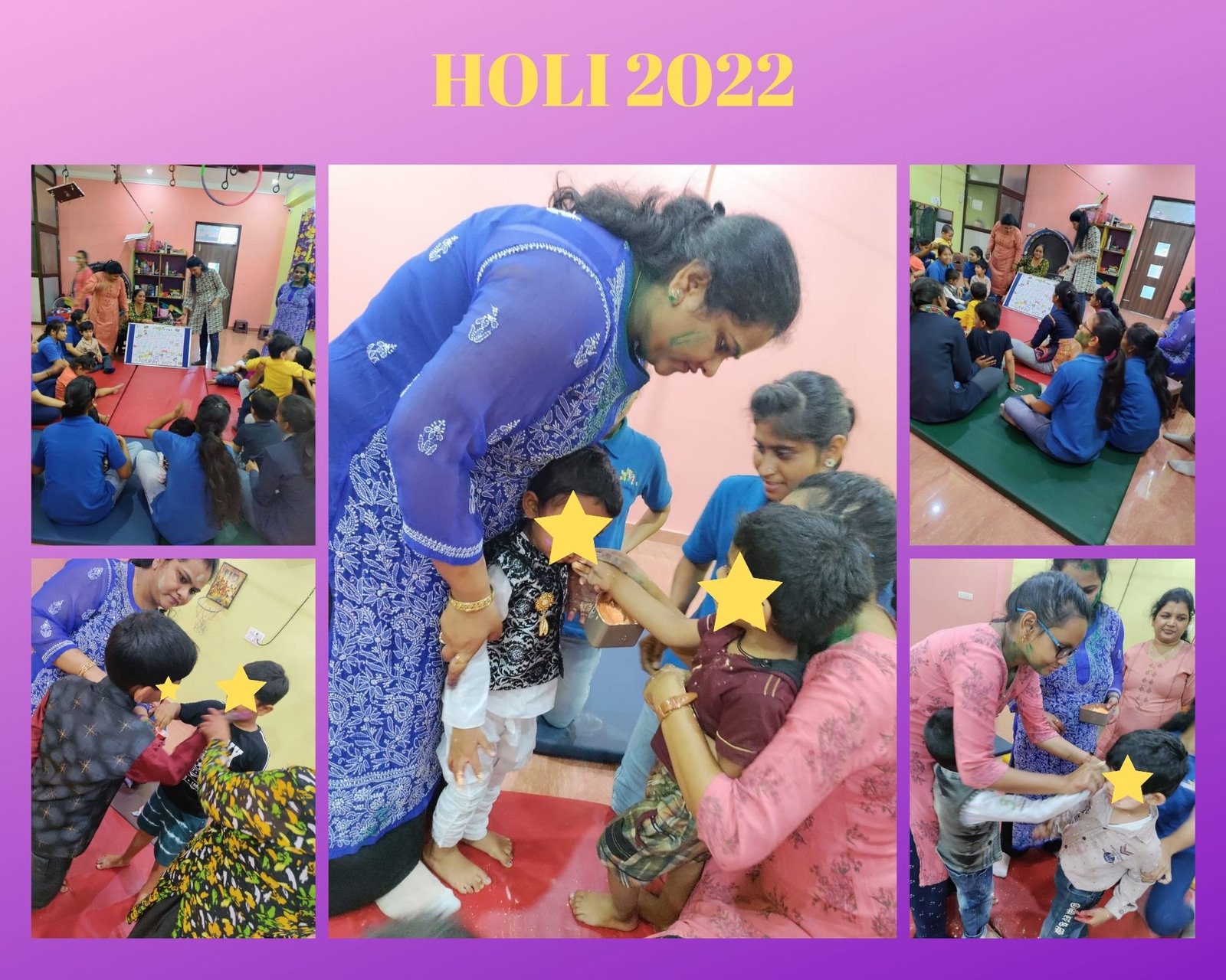 colorful moments at the clinic