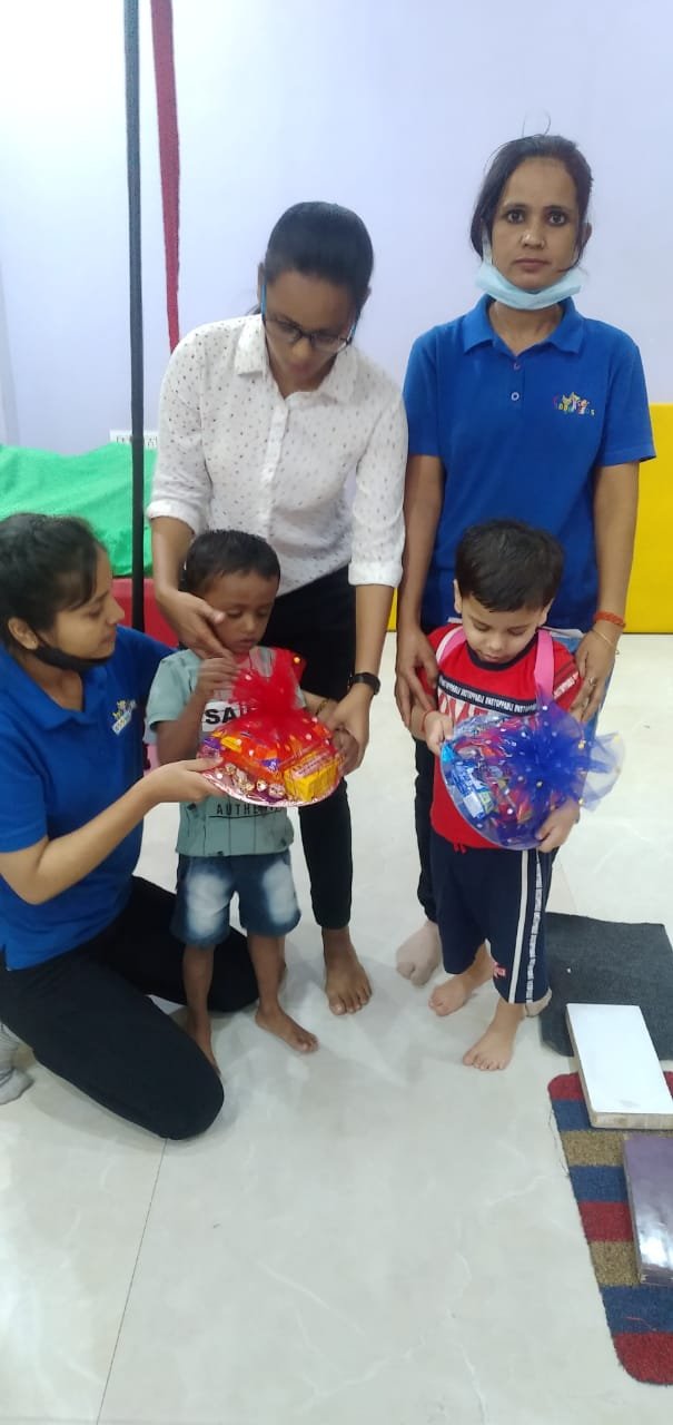 diwali colors in our center