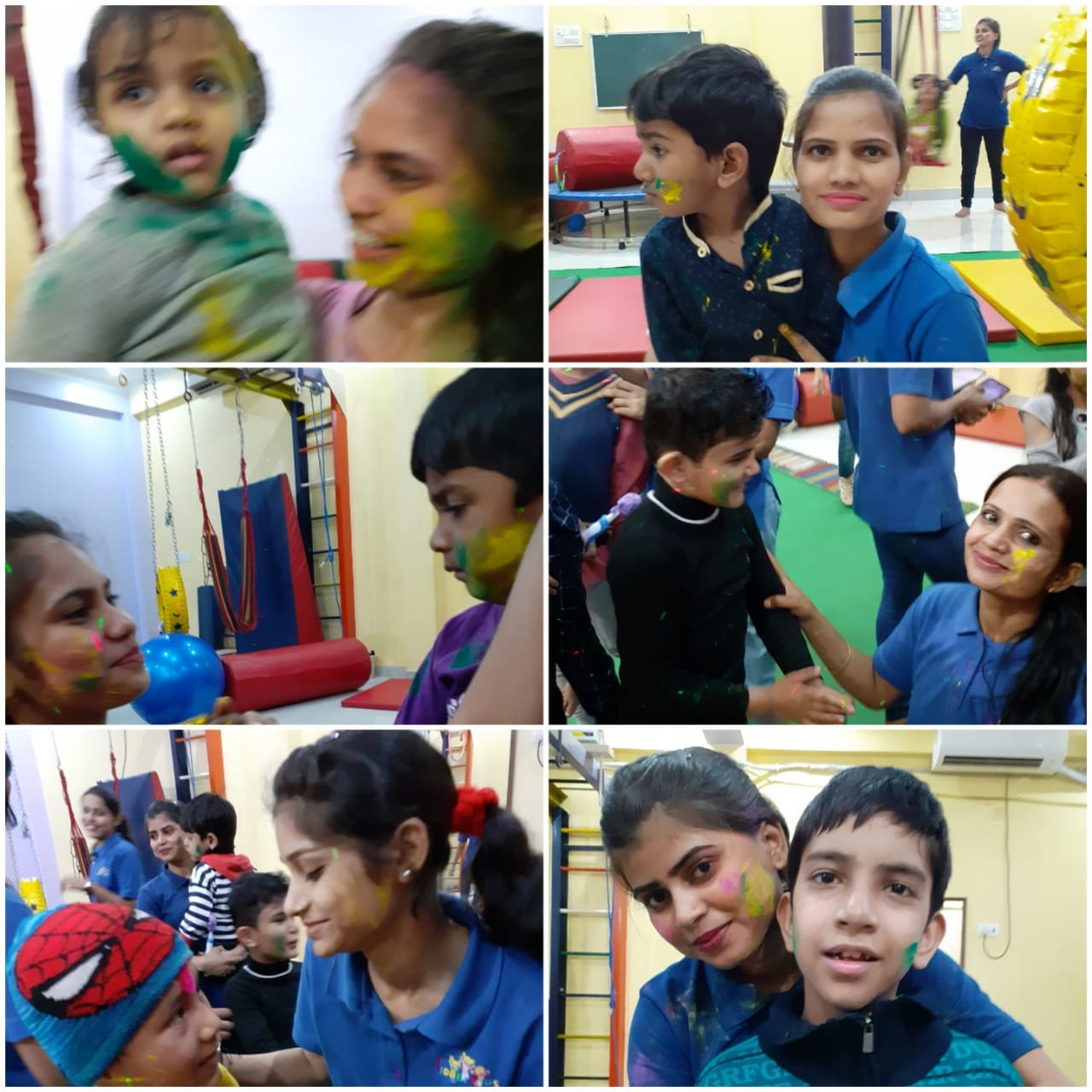 holi celebration at siddhi kids therapy