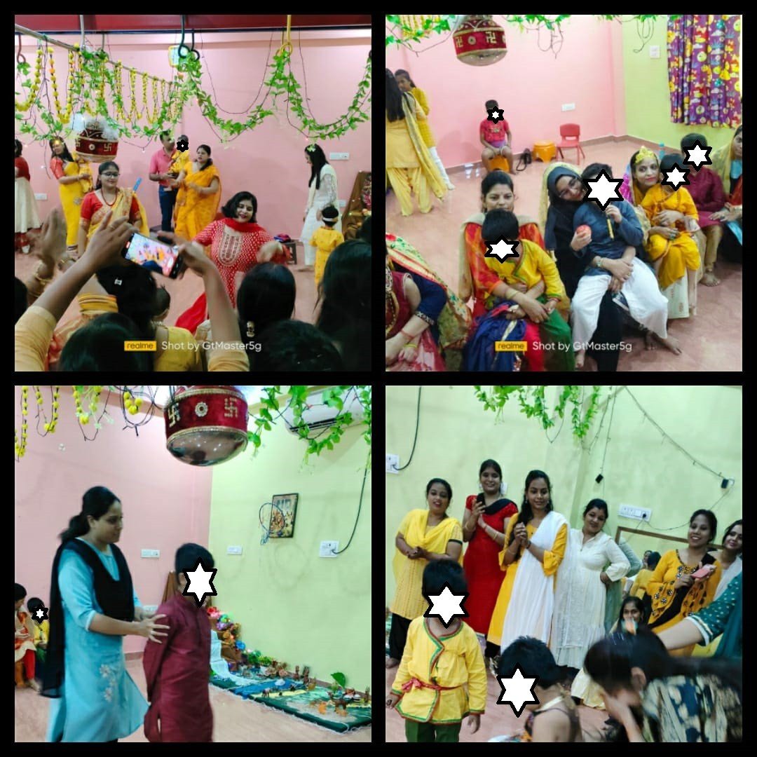 little faces, festive joy