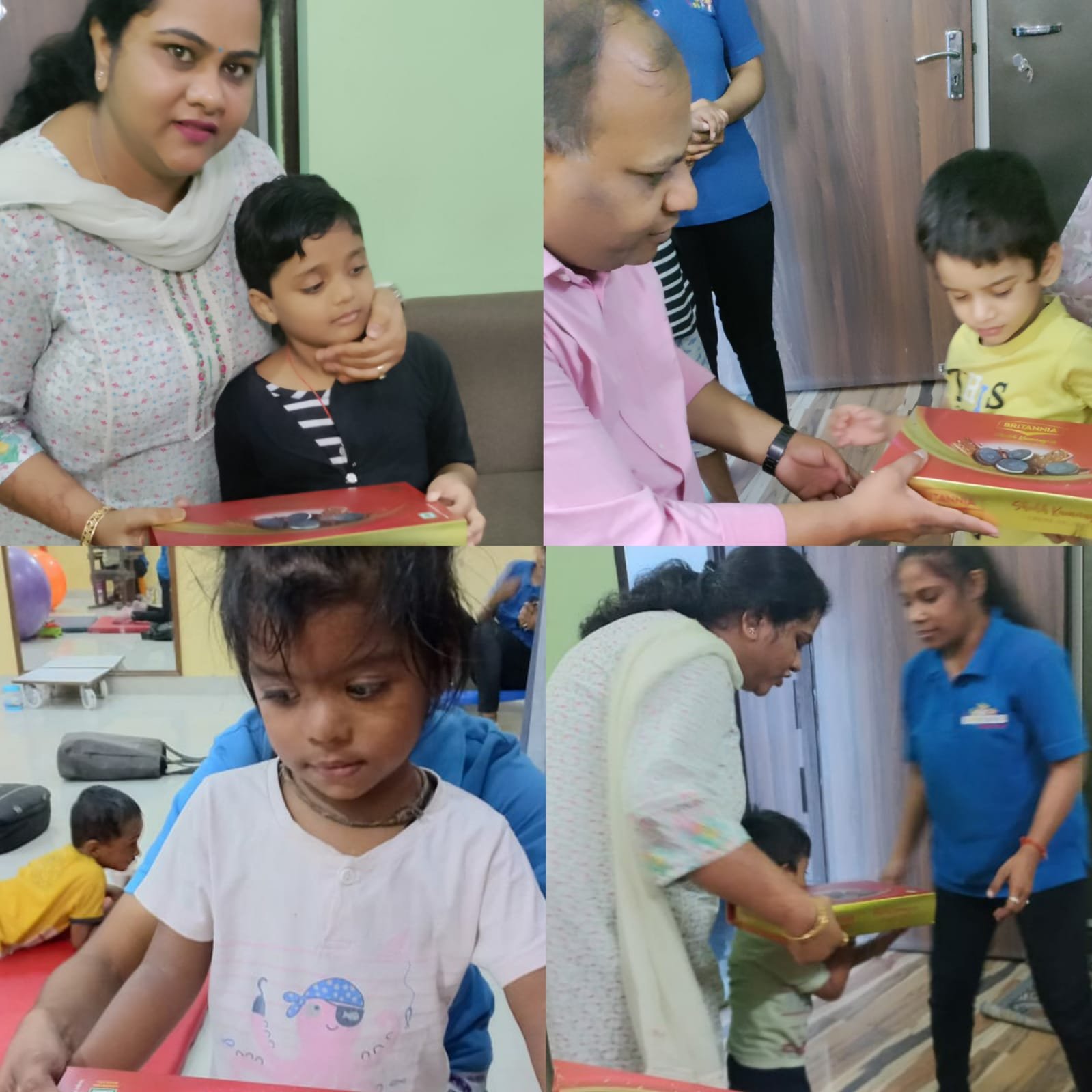 together in festive spirit