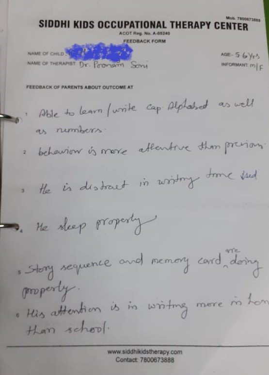 happy parent testimonial