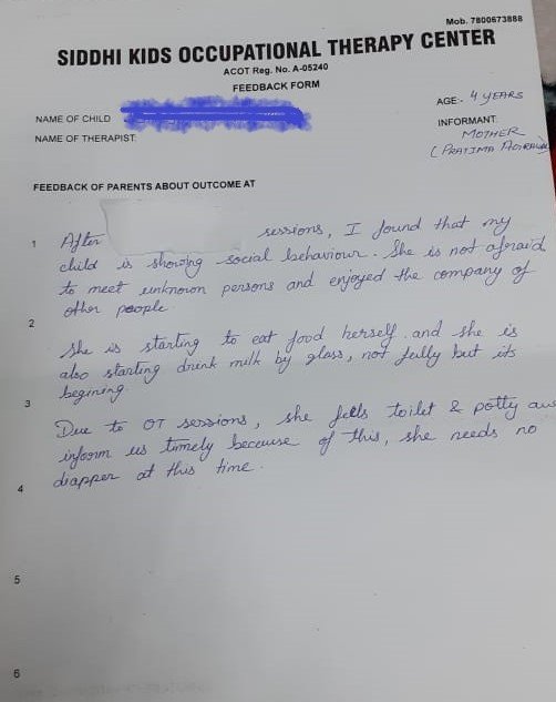 speech therapy child